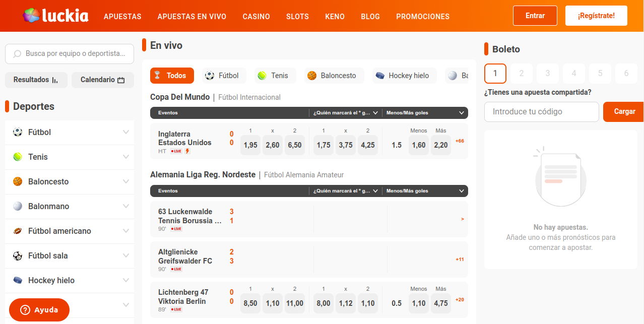 Luckia Apuestas Deportivas