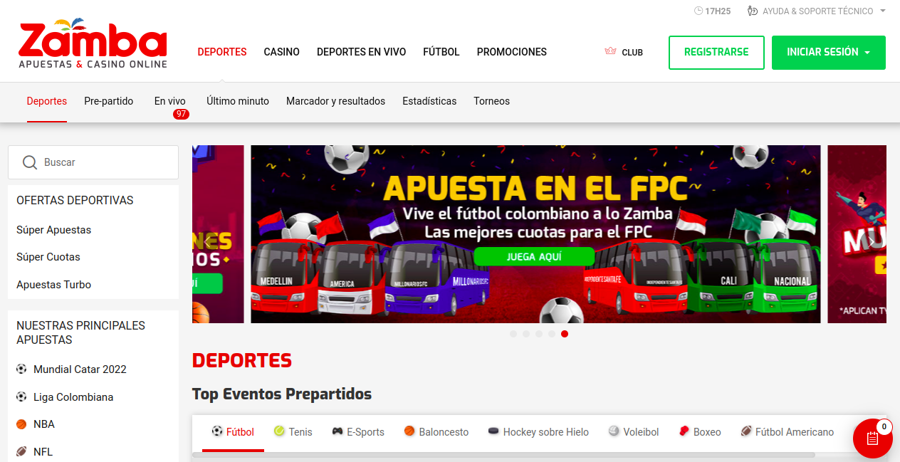 Zamba apuestas deportivas